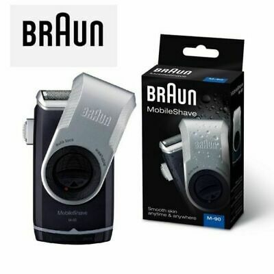 Braun M-90 Mobile Washable Shave Electric Portable Travel Shaver For Men New