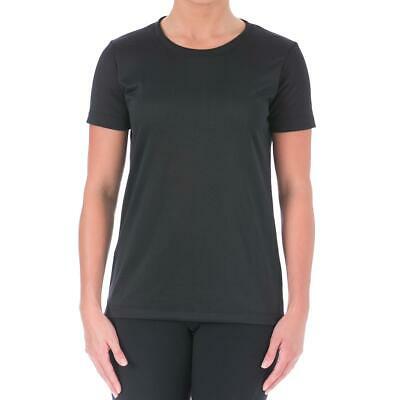 Under Armour Womens Black Fitness Yoga Workout T-Shirt Athletic XS BHFO 2282