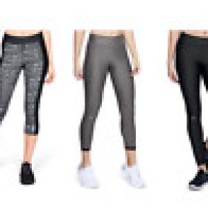 New Womens Under Armour Tech Cropped Yoga Athletic Gym Pants Joggers