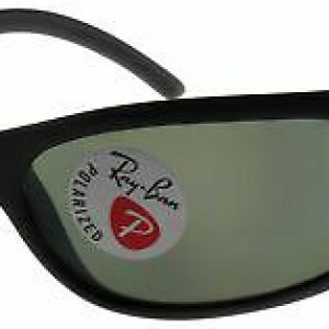 Ray Ban Predator Polarized Sunglasses RB4033 601S48 Matte Black W/ G-15 Green
